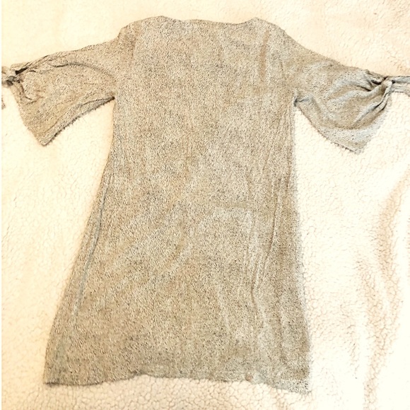 H&M Women 3/4 Sleeves Polka Dot Mini Dress Size 4 - Picture 4 of 8